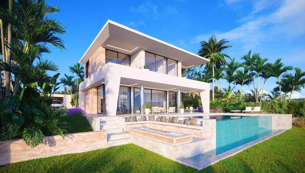 exterior waterproofing treatment of marbella villa